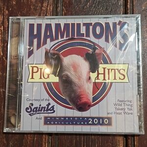 HAMILTON'S PIG HITS - St. Paul Saints Baseball (CD, 1999, NEW SEALED) Minnesota
